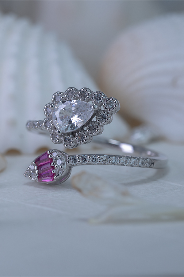 Blooming Pearl Ring