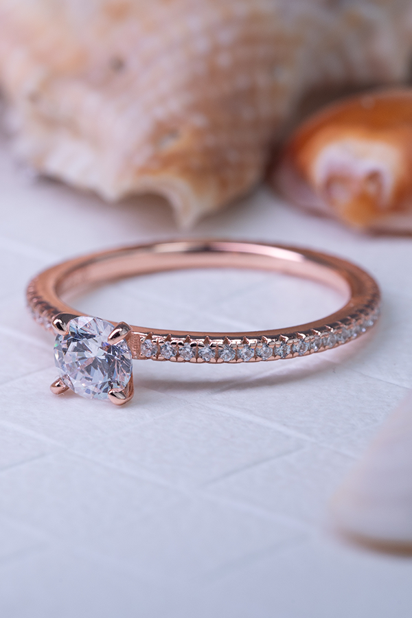 Haze pearl ring