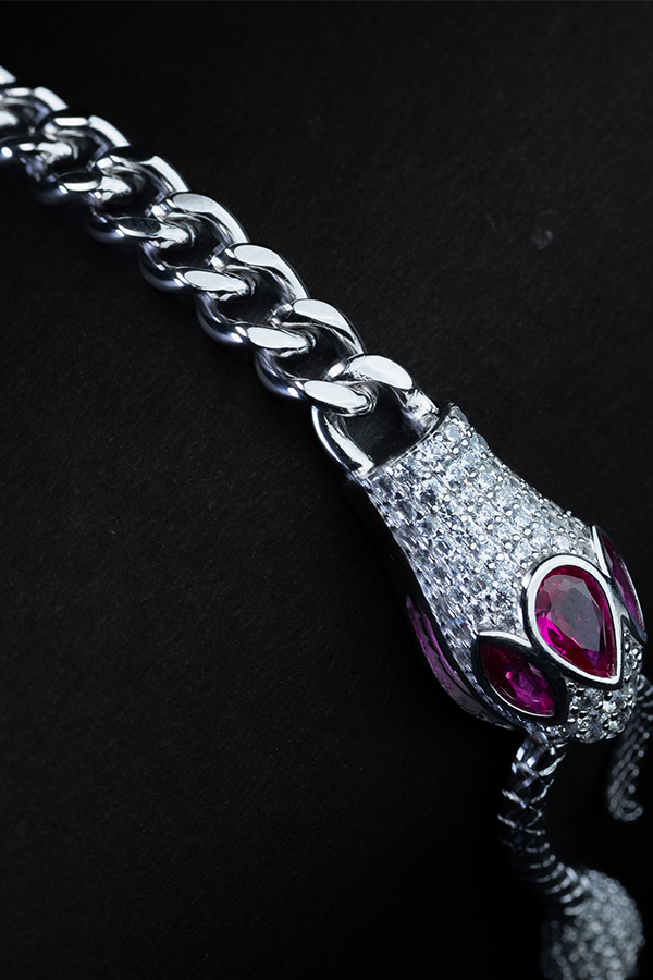 Violet Serpentine Bracelet