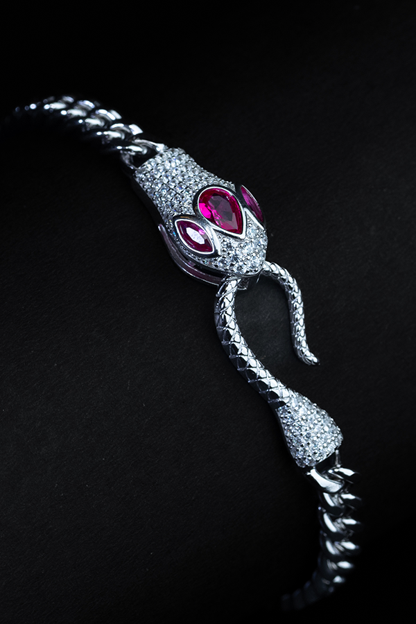 Violet Serpentine Bracelet