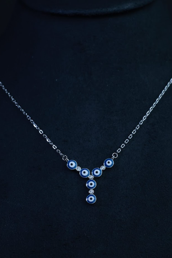 Evil Eye Silver Neckchain