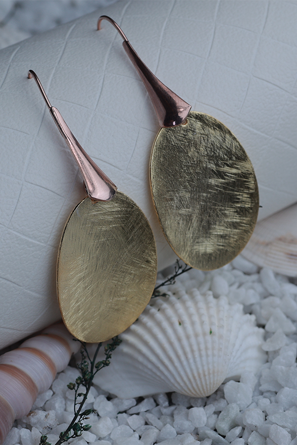 Petal Gold-Plated Earrings