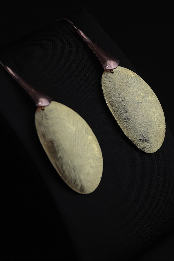 Petal Gold-Plated Earrings