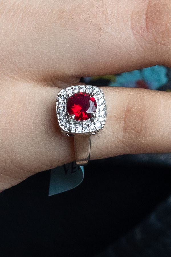 July pearl ring