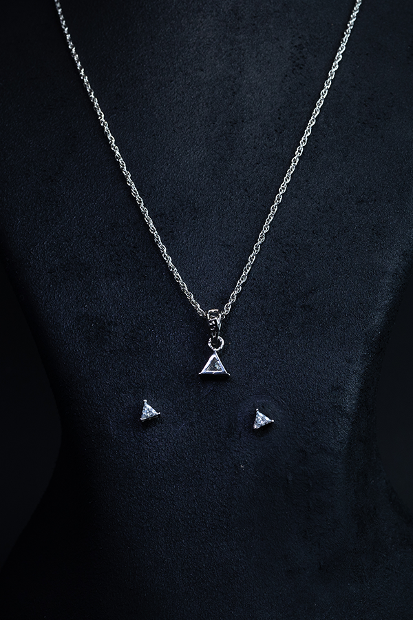 Mystical Silver Cascade Set