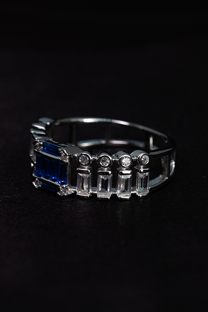 Blue Murano Ring