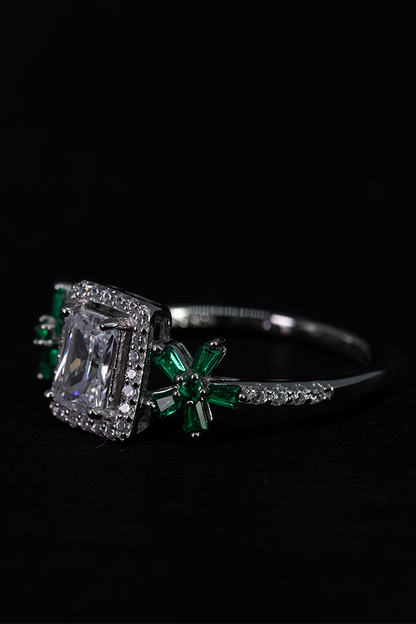 Basil Box Pearl Ring