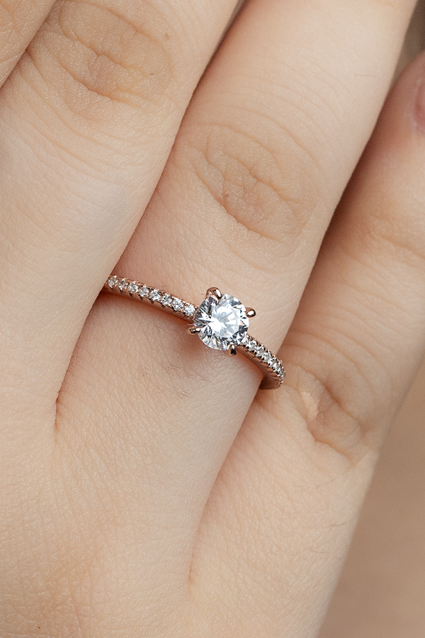 Haze pearl ring