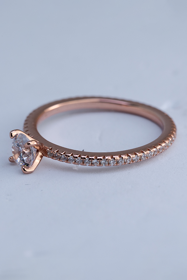 Haze pearl ring