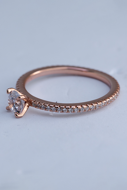 Haze pearl ring