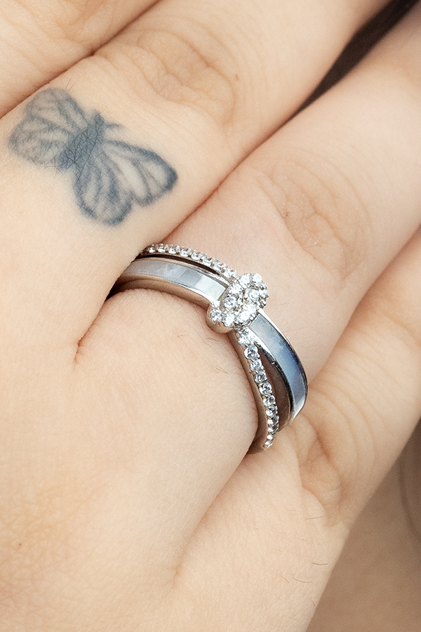 Chic crown ring
