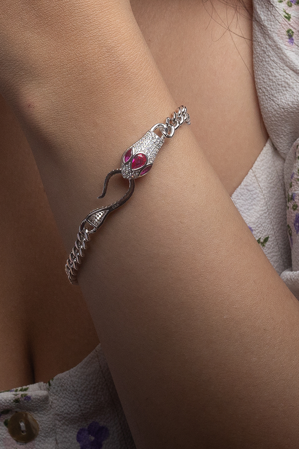 Violet Serpentine Bracelet