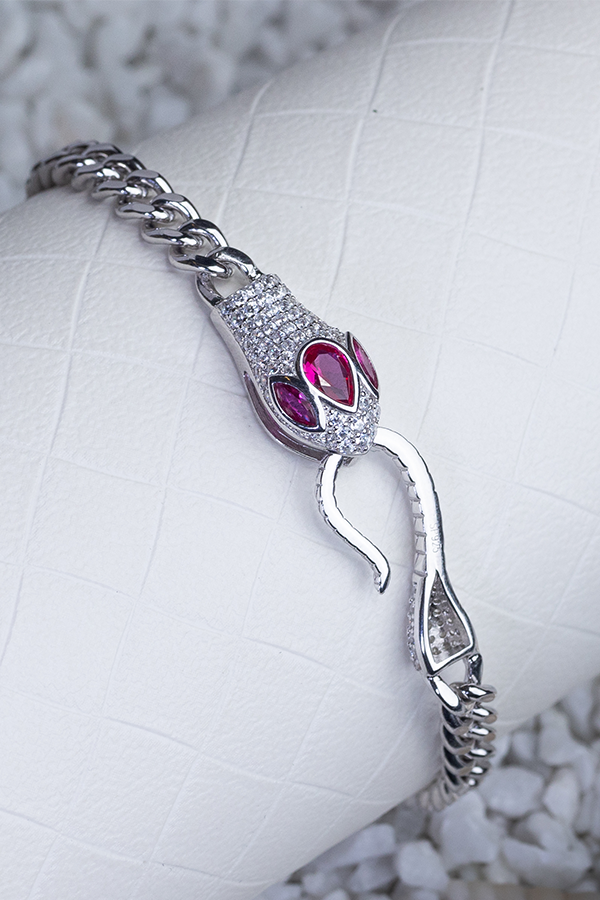 Violet Serpentine Bracelet