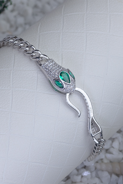 Teal Serpentine Bracelet