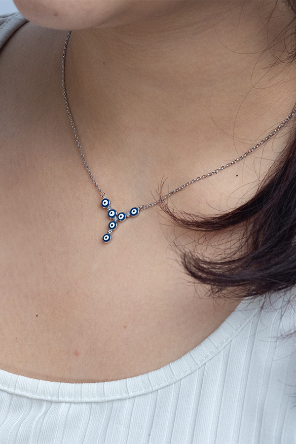 Evil Eye Silver Neckchain