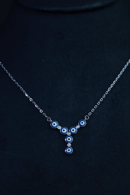 Evil Eye Silver Neckchain