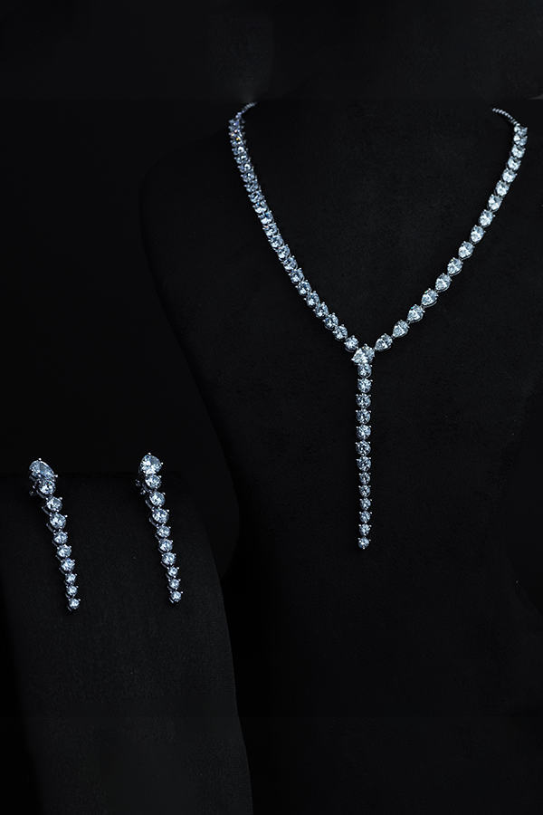 Mixed Tear Sautoir Set