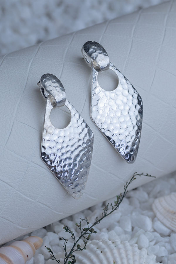 Cobra Silver Earrings