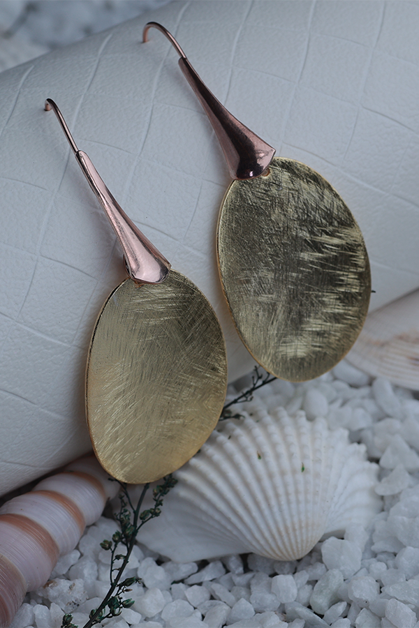 Petal Gold-Plated Earrings