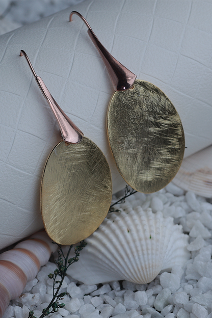 Petal Gold-Plated Earrings