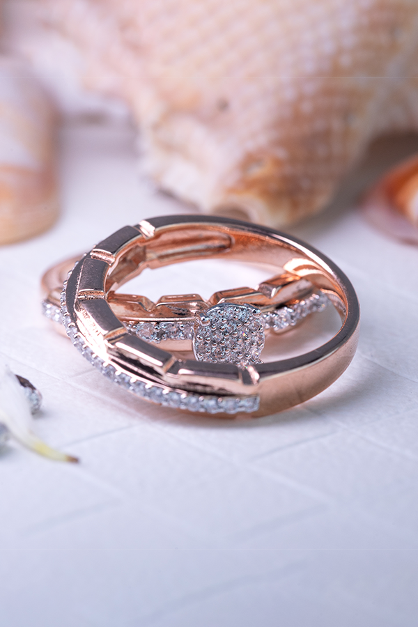 French pearl rings