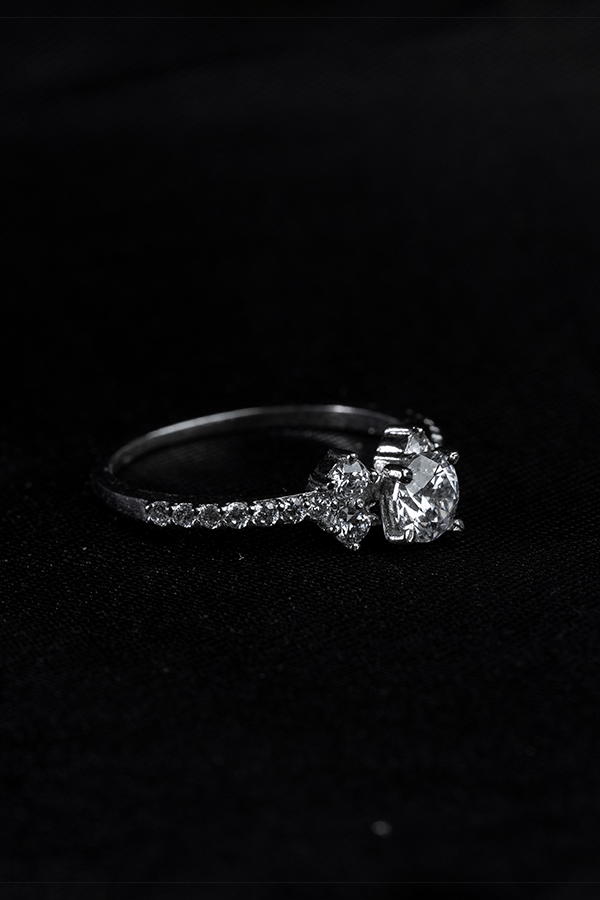 Twin flames ring