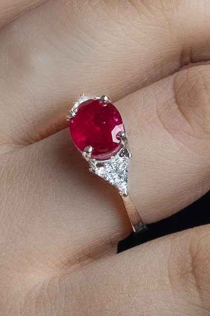 Crimson fire ring