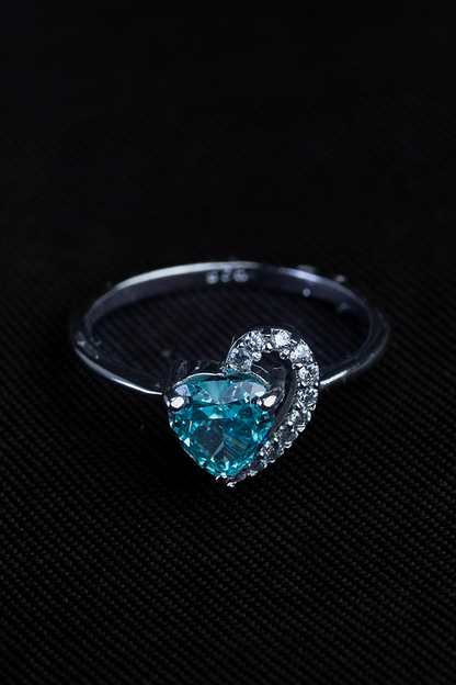 Agonised heart ring
