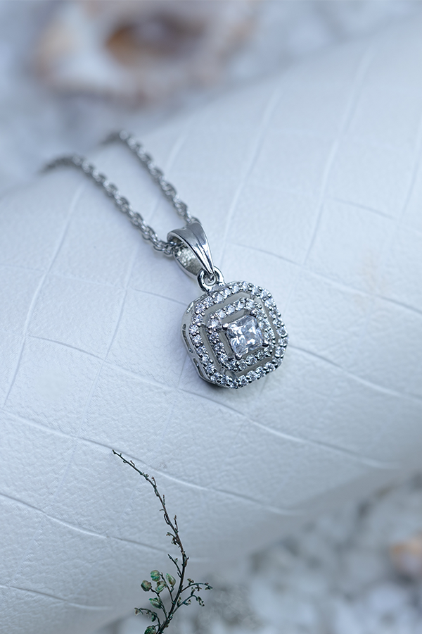 Luminous Lotus Pendant