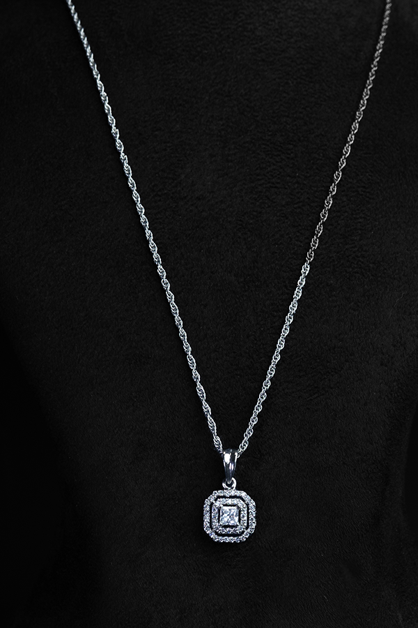 Luminous Lotus Pendant