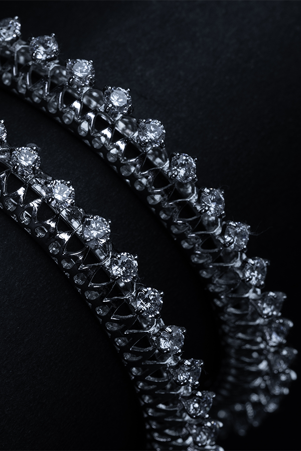 Mistique Silver Bangles