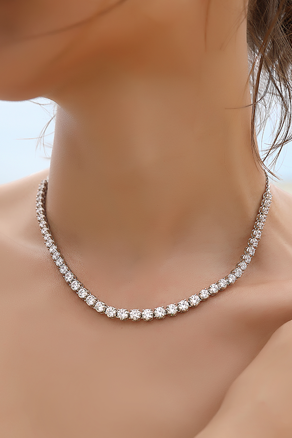 Radiant Wave Necklace Set